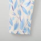 ペイントリーフ柄プリントレギンスパンツ　(21003) 4枚目画像