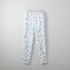 ペイントリーフ柄プリントレギンスパンツ　(21003) 5枚目画像