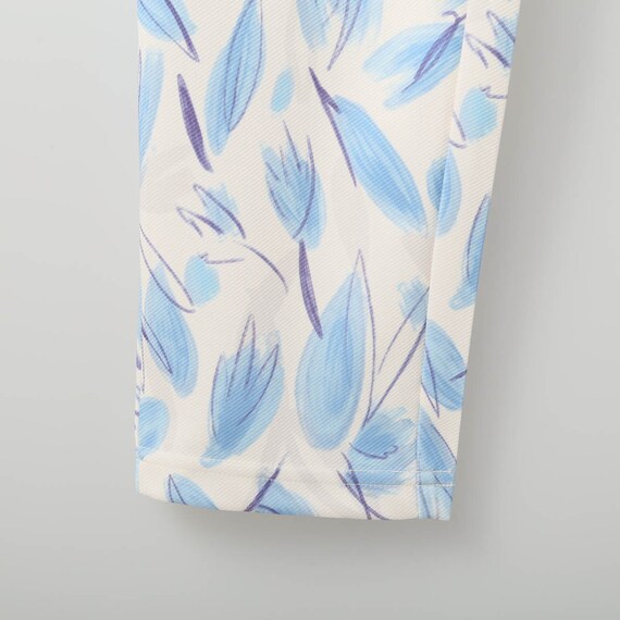 ペイントリーフ柄プリントレギンスパンツ　(21003) 8枚目画像