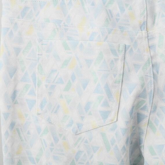 ガラスタイル柄プリントレギンスパンツ (21006) 4枚目画像