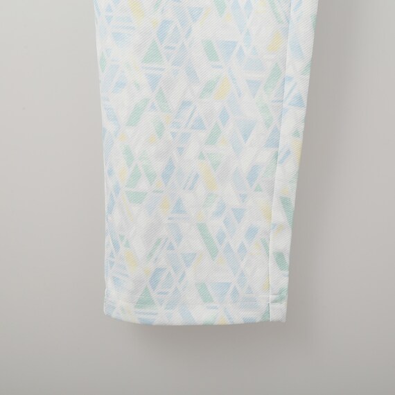 ガラスタイル柄プリントレギンスパンツ (21006) 6枚目画像