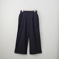 【N+商品】すっきりストレッチセミワイドパンツ　Sサイズ　(21010)