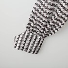 ラメ糸幾何柄ボウタイブラウス (51005) 6枚目画像