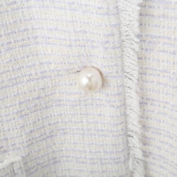 パール調ボタンツイードジレ (11008) 4枚目画像