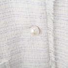 パール調ボタンツイードジレ (11008) 4枚目画像
