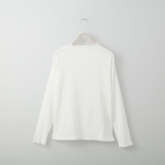 プチハイネック表面変化プルオーバー　(61010) 1枚目画像