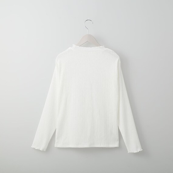 プチハイネック表面変化プルオーバー　(61010) 2枚目画像