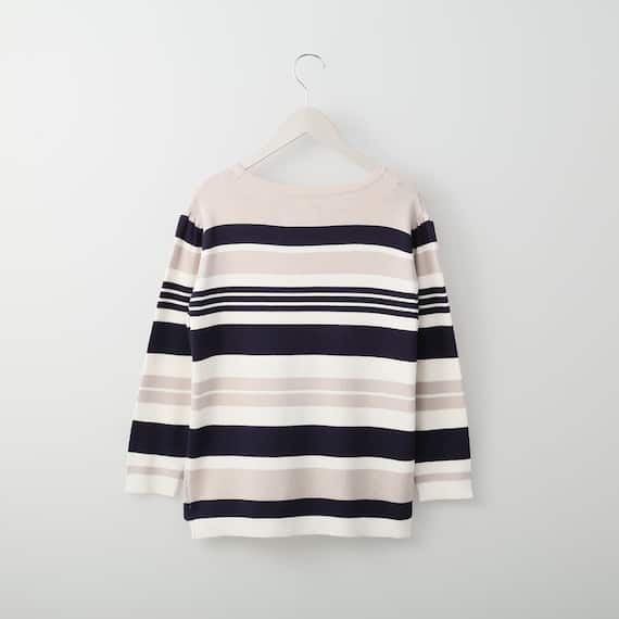 マルチボーダーニットプルオーバー (71009) 2枚目画像