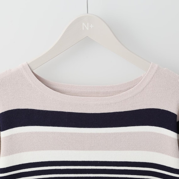 マルチボーダーニットプルオーバー (71009) 4枚目画像