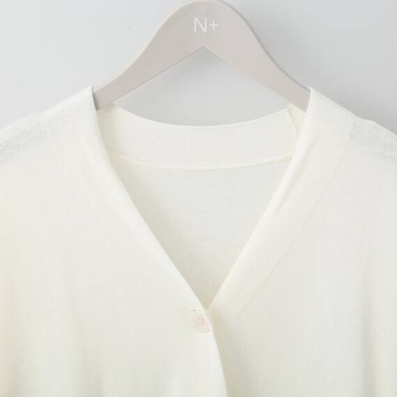 ゆるシルエットまろやかニットカーディガン　(81004) 4枚目画像