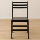 ダイニングチェア(トーンS BK) 2枚目画像