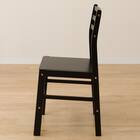 ダイニングチェア(トーンS BK) 3枚目画像