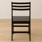 ダイニングチェア(トーンS BK) 4枚目画像