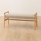 ダイニングテーブル4点セット(DTアルナスDF120LBR/ダイニングチェアアルナス/ベンチアルナスBE) 20枚目画像