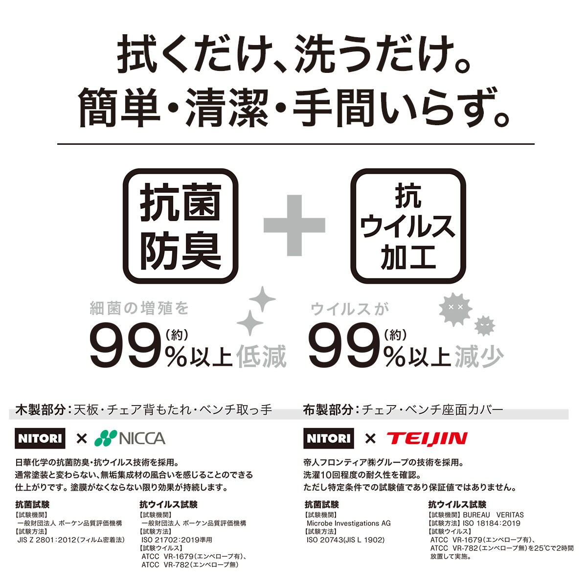 幅120 ダイニングテーブル(アルナスDF 120 LBR) 4人 ニトリ : 4001373 : ニトリ Yahoo!店 - 通販 -  Yahoo!ショッピング