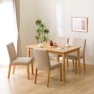 ダイニングテーブル5点セット(4LEG SI01 G/SI01B)