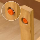 ダイニングテーブル(TLEG SI01 G 120I LBR) 8枚目画像