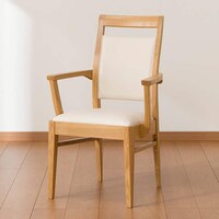 ダイニングチェア(ロレイン3 肘付き LBR)