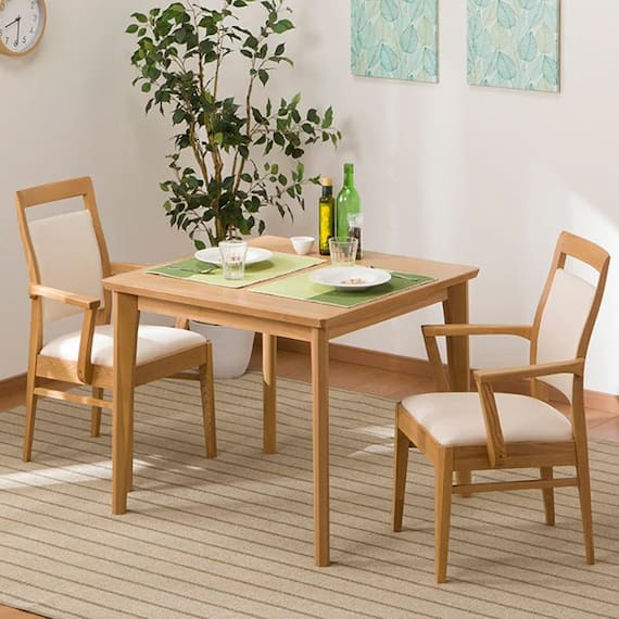 ダイニングチェア(ロレイン3 肘付き LBR) 10枚目画像