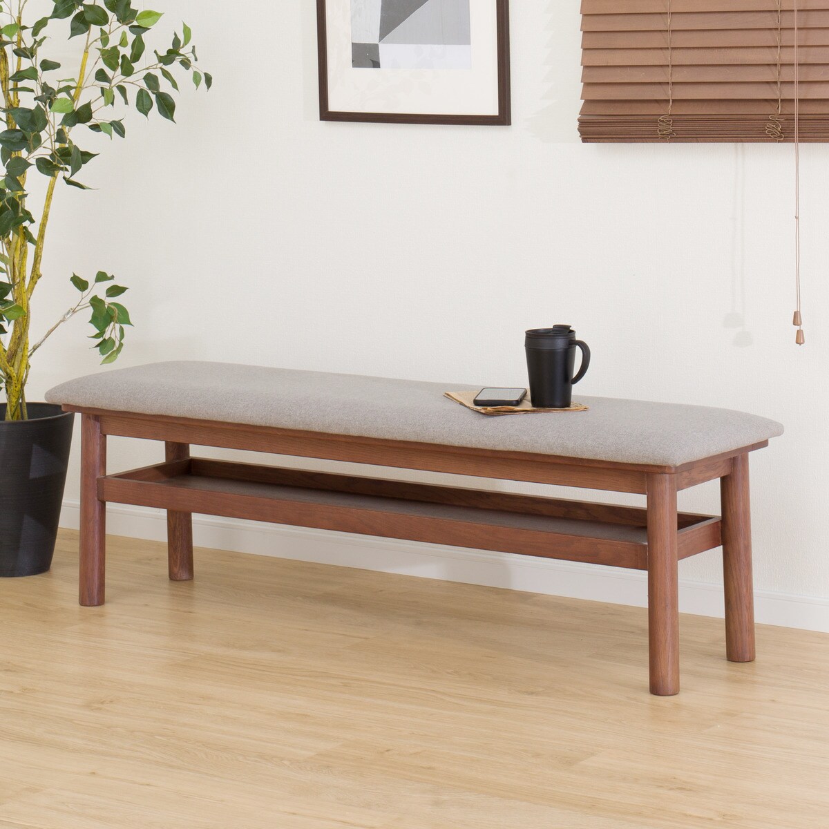 ダイニングベンチ ログ140 通販 ニトリネット 公式 家具 インテリア通販