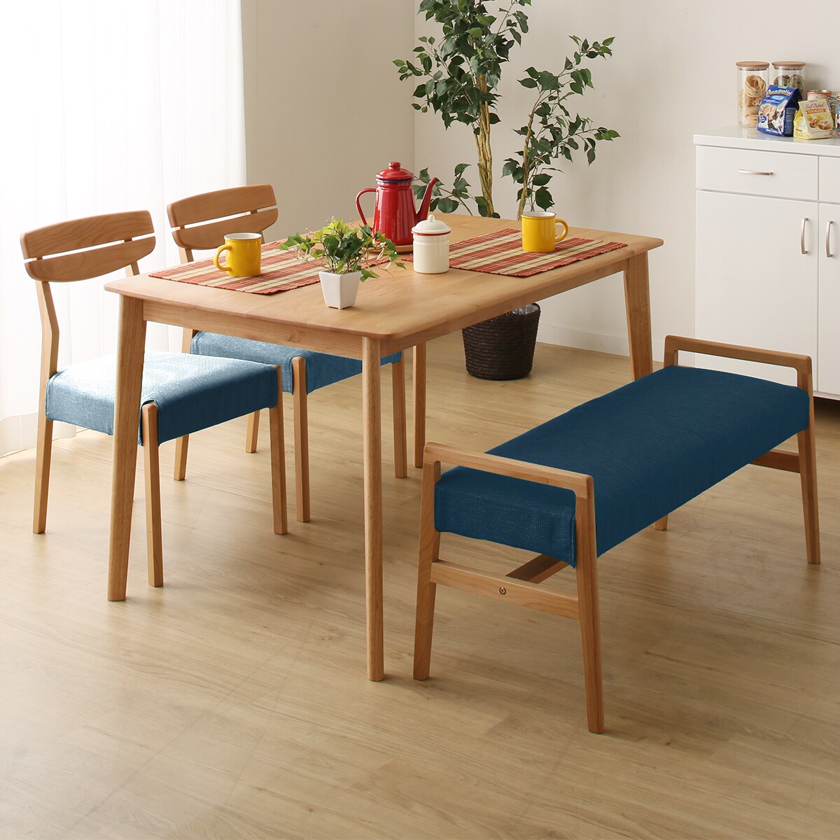 ダイニングテーブルセット アルナス180lbr アルナスlbr Gr ベンチ 通販 ニトリネット 公式 家具 インテリア通販