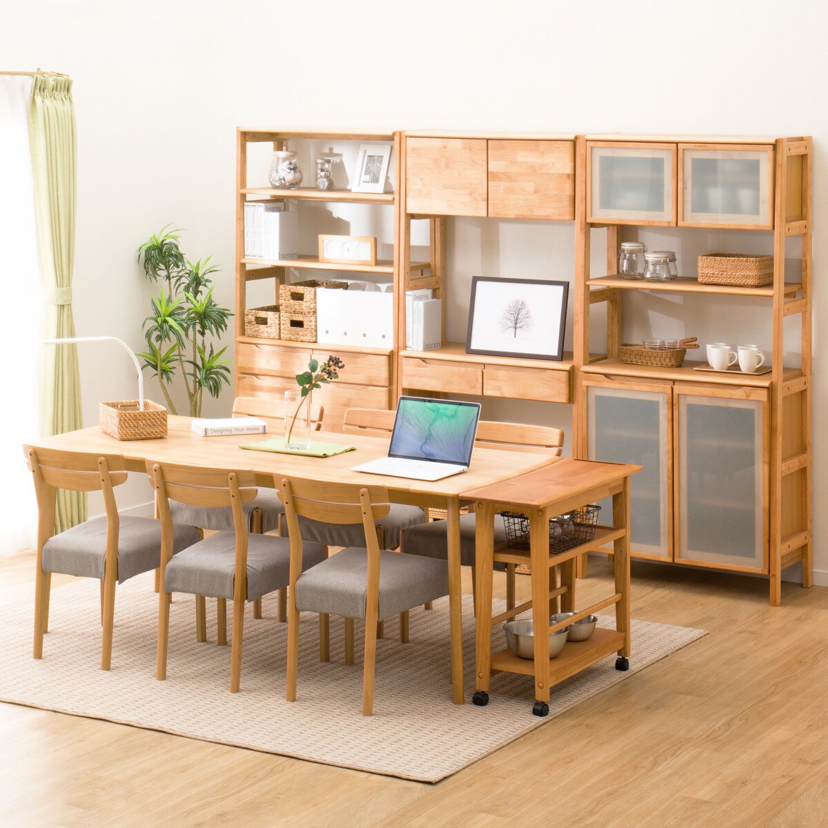 ダイニングテーブル(アルナス18080 LBR)通販 | ニトリネット【公式