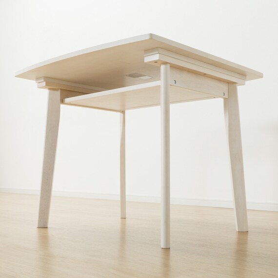 ダイニングテーブル(スタディーS 85棚付き WW) 6枚目画像