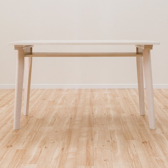 ダイニングテーブル(スタディーS120棚付き WW) 7枚目画像