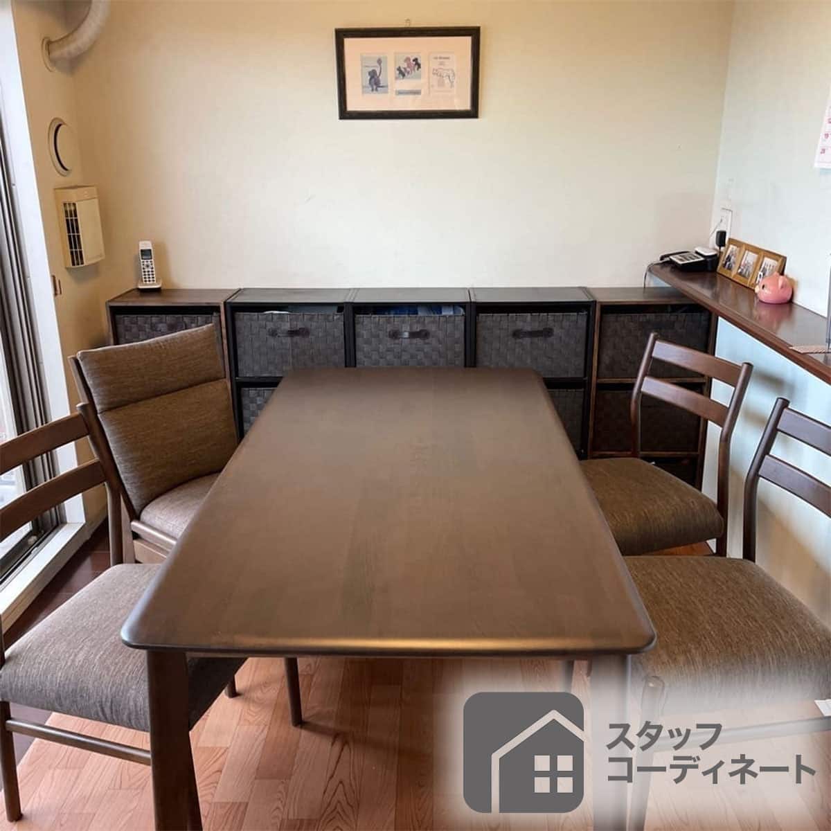 ダイニングテーブル (Nコレクション T-01 165 MBR) | ニトリネット
