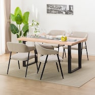 ダイニングテーブル5点セット(Nコレクション T-03U 150/イジー2)