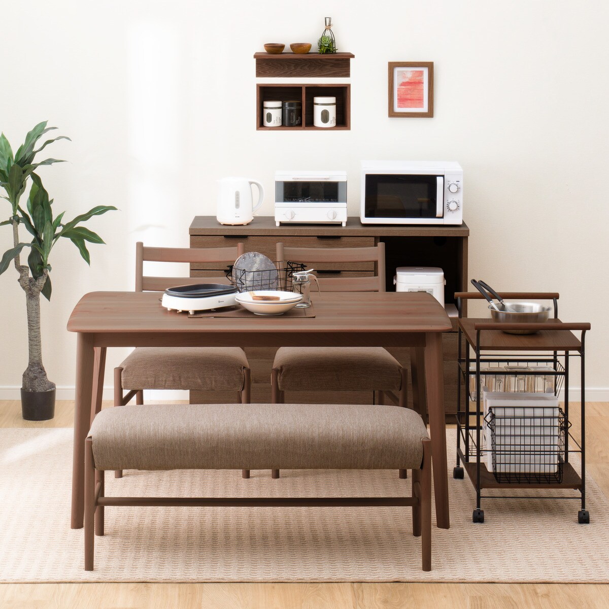 ダイニングチェア(NコレクションC-34 MBR/DR-DMO)通販 | ニトリネット