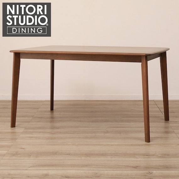 【高さ75cm】ハイタイプダイニングテーブル( Nコレクション T-01H 135 MBR) 1枚目画像
