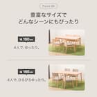 【高さ75cm】ハイタイプダイニングテーブル( Nコレクション T-01H 135 MBR) 7枚目画像