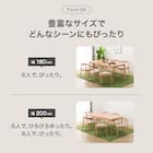 【高さ75cm】ハイタイプダイニングテーブル( Nコレクション T-01H 135 MBR) 8枚目画像