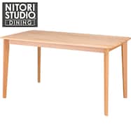 【奥行き70cm】省スペースなダイニングテーブル(Nコレクション T-01N 135)