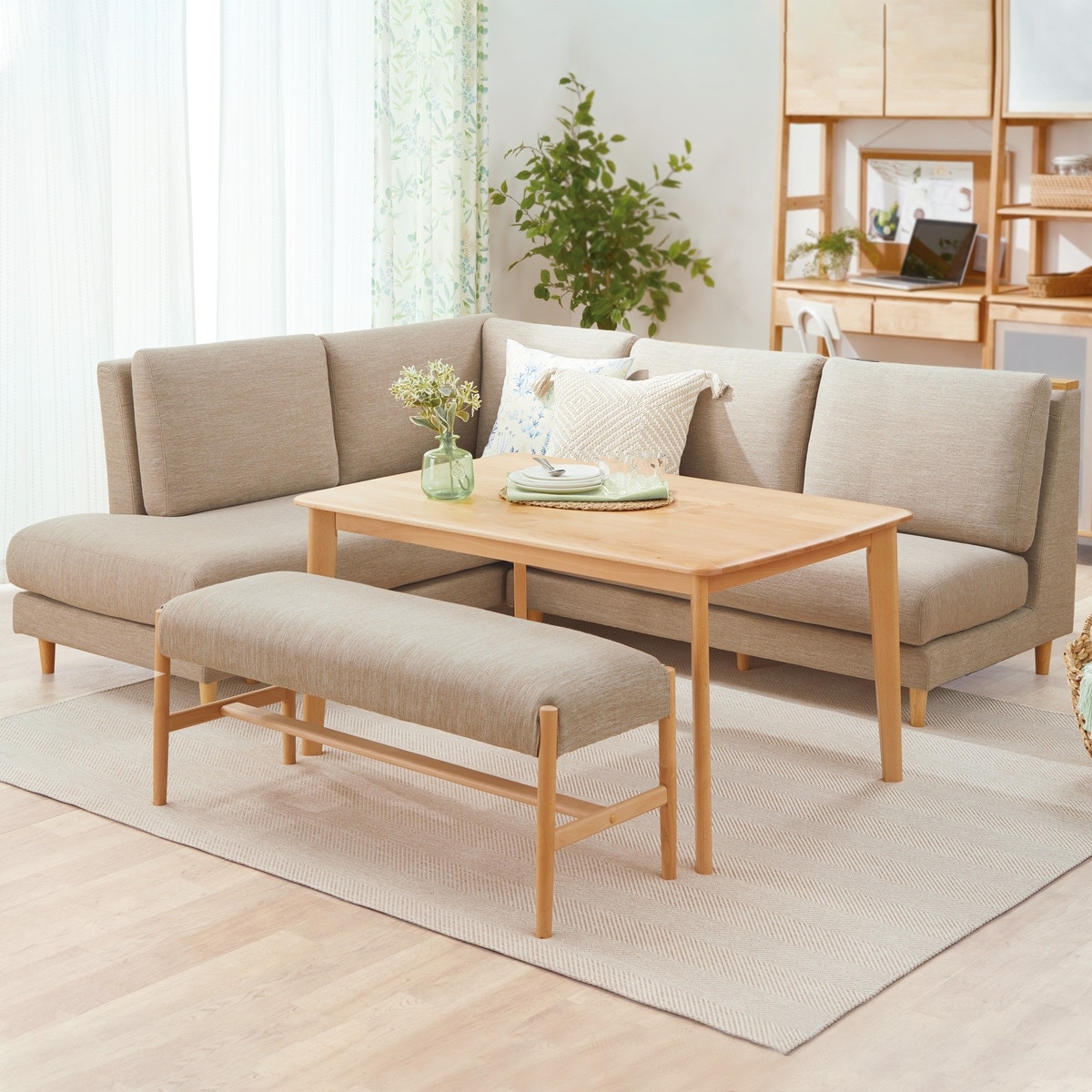 ニトリ　ダイニングベンチ　（ベンチのみ） ダイニングテーブル 正規品・保証付