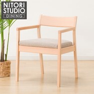 ダイニングチェア(NコレクションC-52P肘付き)