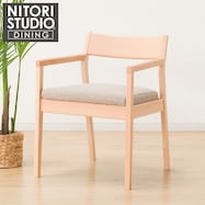 ダイニングチェア(NコレクションC-52P肘付き)