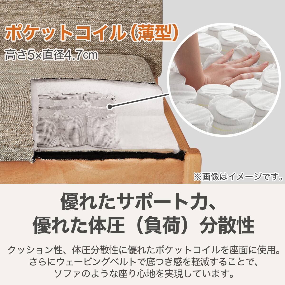 ダイニングチェア(NコレクションC-52P肘付きMBR/DMO) | ニトリネット