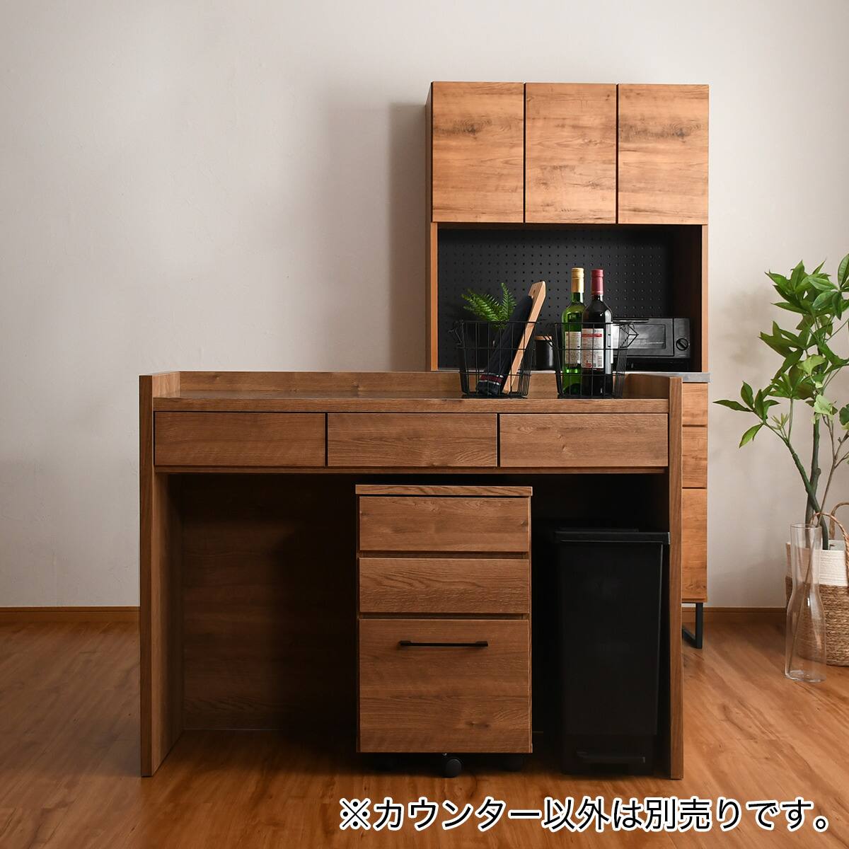 間仕切りとしても使えるカウンター(ローグ122NA) | ニトリネット【公式