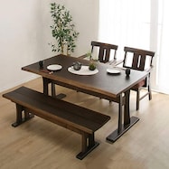 ダイニングテーブル4点セット(ヤマト4/ヤマト2/ヤマトベンチ)