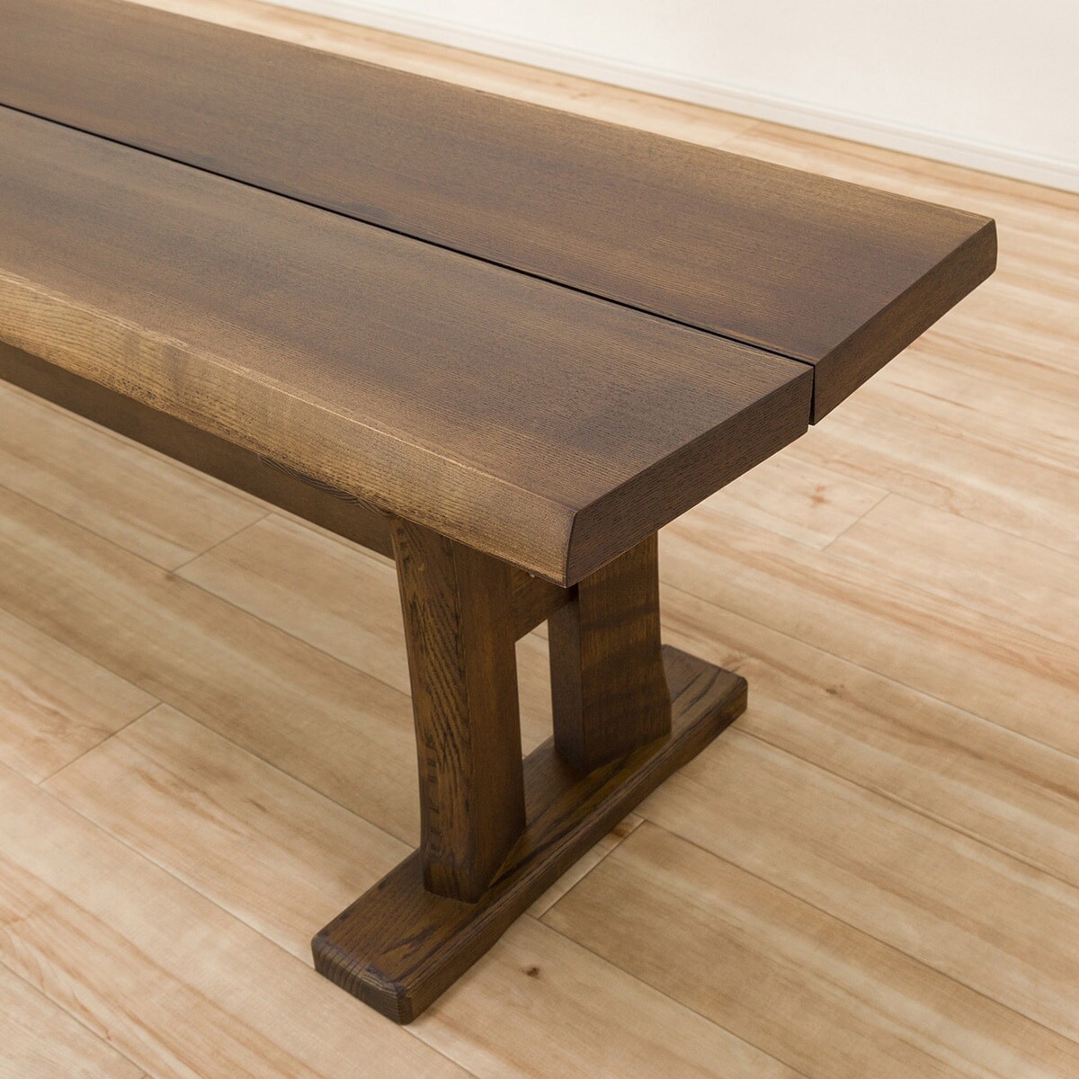 ダイニングテーブル4点セット(DTヤマト4/DCヤマト2両肘回転板座/ベンチ