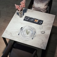 セラミックダイニングテーブル(セーラル85 CHN)