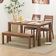 ダイニングテーブル4点セット(DT Nコネクト+DCコネクト+ベンチ)