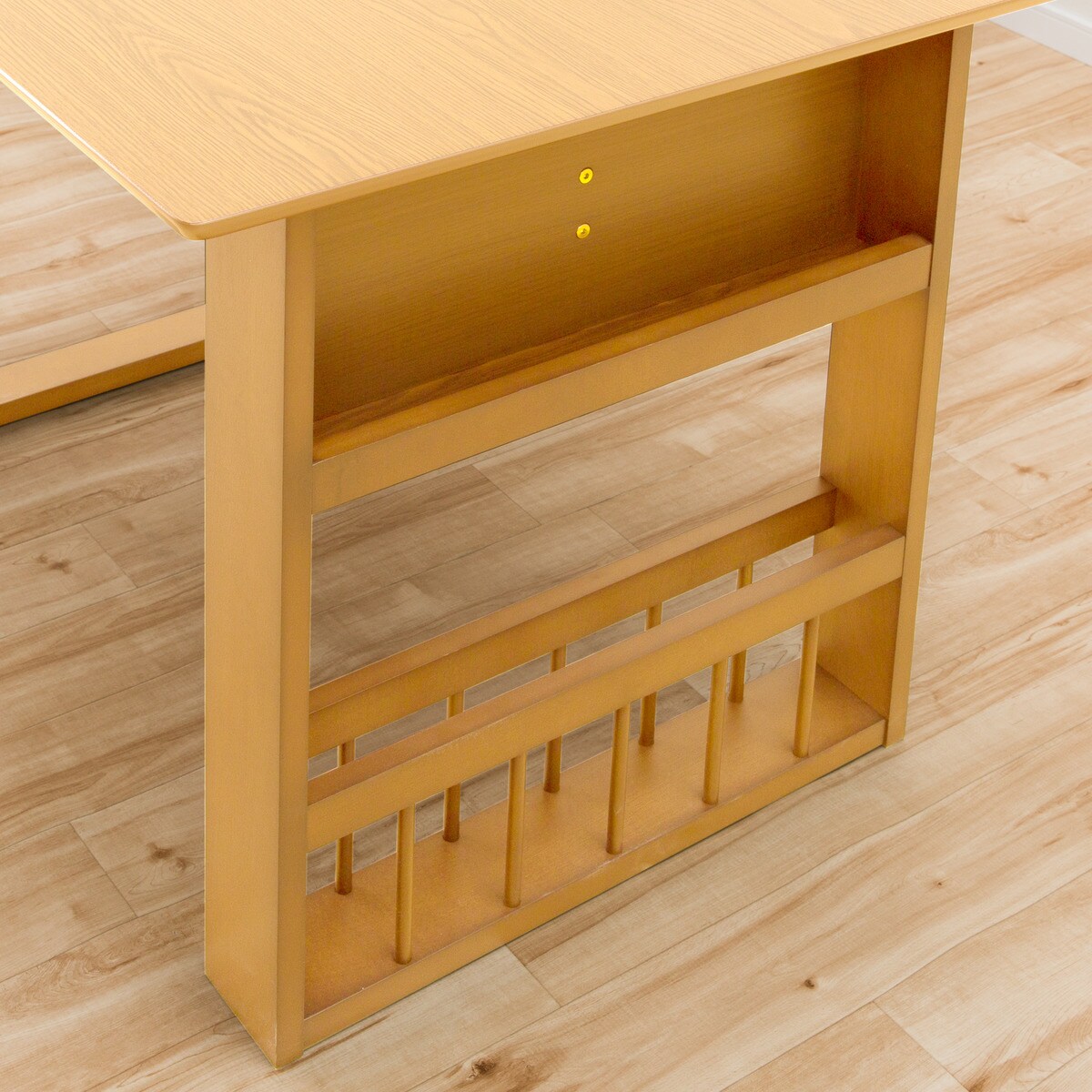 伸長式ダイニングテーブル3点セット(DTロピア2LBR/DCロピア2) | ニトリ