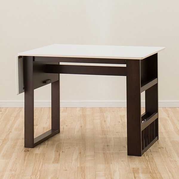 伸長式ダイニングテーブル ロピア2 Wh Dbr 通販 ニトリネット 公式 家具 インテリア通販