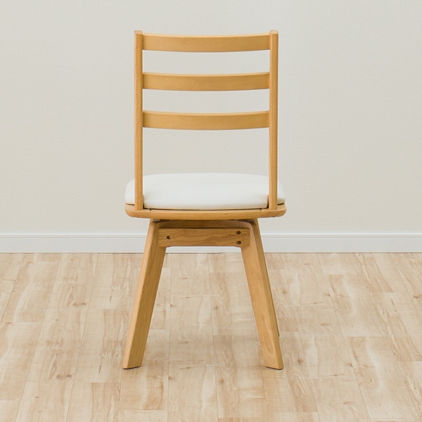 伸長式ダイニングテーブル4点セット(DTロピア2WH LBR/DCロピア2