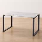 ダイニングテーブル5点セット(DTセーラル135 WH/DCイジー2 GY) 13枚目画像