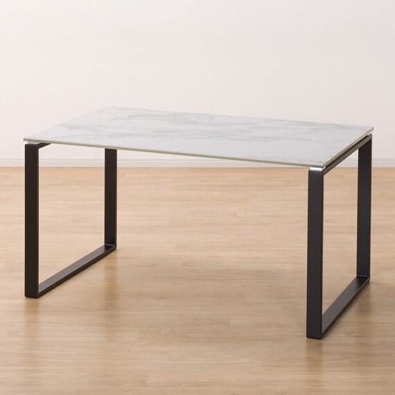 ダイニングテーブル5点セット(DTセーラル135 WH/DCイジー2 GY) 13枚目画像