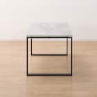 ダイニングテーブル5点セット(DTセーラル135 WH/DCイジー2 GY) 16枚目画像